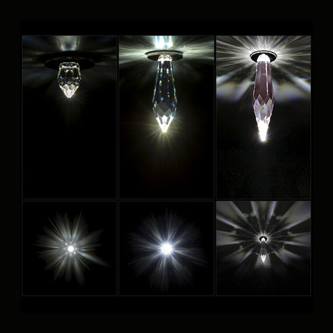 Crystal Starry Sky set- 6 crystals (Drop 18, Drop 40, Drop 63)