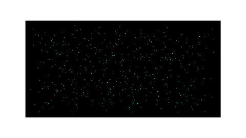 Optical starry sky - set of 230 fibers, area 2x1m