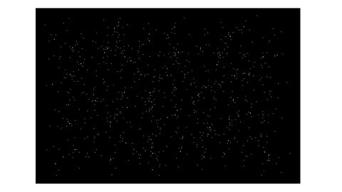 Optical starry sky - set of 550 fibers, area 3x2m
